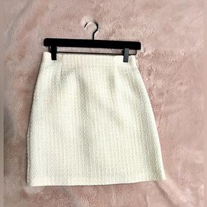 Tweed Mini skirt, never worn